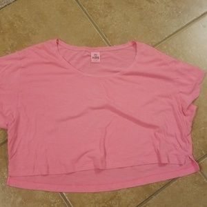 🌻3/$15 Neon Pink crop top